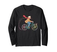 Atomic Bicycle Science Professor Chemistry Long Sleeve T-Shirt