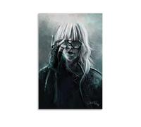 Atomic Blonde Lorraine Broughton Artistic Signature Poster Decorative Painting Canvas Wall Posters And Art Picture Print Modern Family Bedroom Decor Posters 12x18inch(30x45cm)