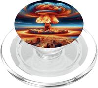 Atomic Bomb/Nuclear Fallout/Mushroom Cloud/Explosion PopSockets PopGrip for MagSafe