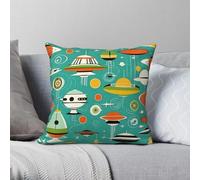 Atomic Bombs Explosion Square Pillowcase Polyester Linen Velvet Pattern Decorative Throw Pillow Home Cushion Cover Wholesale