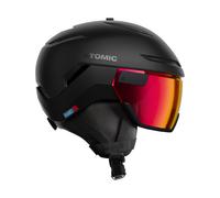 Atomic - Casque de ski - Savor GT Amid Visor Photo Black for Women in Wool - Size 55-59 cm Black 55-59 cm