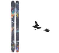 Atomic - Downhill ski bindings - Pack Bent 100 2027 for Men - Blue Blue 179 cm.186 cm.172 cm