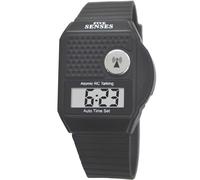 Atomic Talking Watch (English) - Top Button LCD Atomic Talking Watch UK & USA only by 5 Senses (1026)