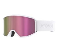 Atomic Four HD Snowboard/Ski Goggles, M White Frame/Pink Copper Lens