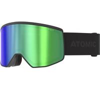 ATOMIC Four Pro HD Ski Goggles - All Black - Ski Goggles with Contrasting Colours - High-Quality Mirrored Snowboard Goggles - Goggles with Live Fit Frame - Ski Goggles for Glasses Wearers