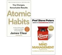 Atomic Habits, The Chimp Paradox 2 Books Collection Set