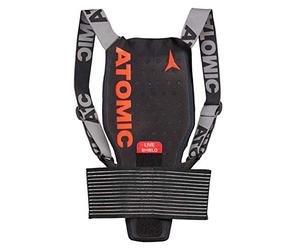 ATOMIC Live Shield JR back protector for kids & teens - lightweight & breathable protector - unlimited freedom of movement (the belt color may vary/black or orange)