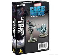 Atomic Mass Games, Blade and Moon Knight: Marvel Crisis Protocol, Tabletop Minatures Game, Age 14+, 2 Players, 45 Minutes Playing Time