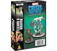 Atomic Mass Games, Lizard and Kraven: Marvel Crisis Protocol Miniatures Game, Tabletop Minature Games, Ages 10+, 2 Players, 45 Minutes Playing Time