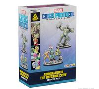 Atomic Mass Games | Marvel Crisis Protocol: Abomination & Wrecking Crew | Miniatures Board Game | Ages 14+ | 2 Players | 60+ Minutes Playing Time