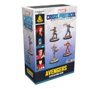 ATOMIC MASS GAMES | Marvel Crisis Protocol: Avengers Affiliation Pack | Miniatures Board Game | Ages 14+ | 2 Players | 90 Minutes Playing Time