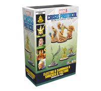 ATOMIC MASS GAMES | Marvel Crisis Protocol: Electro & Sandman & Shocker & Vulture | Miniatures Board Game | Ages 14+ | 2 Players | 90 Minutes Playing Time