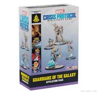 Atomic Mass Games | Marvel Crisis Protocol - Guardians of the Galaxy Affiliation Pack | Miniatures Game | Ages 14+ | 2 Players | 90+ Minutes Playing Time