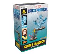 Atomic Mass Games | Marvel Crisis Protocol: Iceman & Shadowcat| Miniatures Game | Ages 14+ | 2 Players | 90 Minutes Playing Time