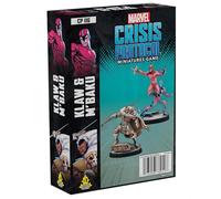 Atomic Mass Games | Marvel Crisis Protocol: Klaw & M'Baku | Miniatures Game | Ages 14+ | 2 Players | 90 Minutes Playing Time