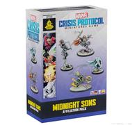 ATOMIC MASS GAMES | Marvel Crisis Protocol - Midnight Sons Affiliation Pack | Miniatures Game | Ages 14+ | 2 Players | 90+ Minutes Playing Time