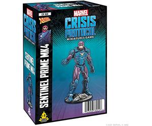 Atomic Mass Games Marvel: Crisis Protocol Sentinel Prime MK4 Character Pack - Lead The Robotic Hunt for Mutants! Tabletop Superhero Game, Ages 14+, 2 Players, 90 Minute Playtime, Made