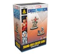 Atomic Mass Games | Marvel Crisis Protocol - Shang Chi & Silver Sable | Miniatures Game | Ages 14+ | 2 Players | 45 Minutes Playing Time