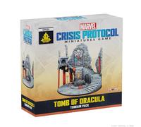 Atomic Mass Games | Marvel Crisis Protocol: Tomb Of Dracula Terrain Pack | Miniatures Board Game | Ages 14+ | 2 Players | 60+ Minutes Playing Time