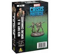 Atomic Mass Games Mcp: Nick Fury Sr & The Howling Commandos Figure Multicolor Kids
