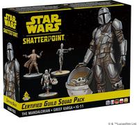 Atomic Mass Games | Star Wars Shatterpoint: Certified Guild (The Mandalorian Squad Pack) | Miniatures Game | Ages 14+ | 2 Players | 90 Minutes Playing Time