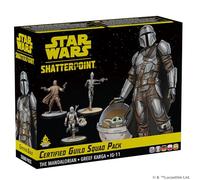 Atomic Mass Games | Star Wars Shatterpoint: Certified Guild (The Mandalorian Squad Pack) | Miniatures Game | Ages 14+ | 2 Players | 90 Minutes Playing Time