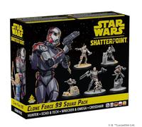 Atomic Mass Games | Star Wars: Shatterpoint: Clone Force 99 (Bad Batch Squad Pack) | Miniatures Game | Ages 14+ | 2 Players | 90 Minutes Playing Time