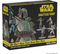 Atomic Mass Games | Star Wars Shatterpoint: We Don’t Need Their Scum Squad Pack | Miniatures Board Game | Ages 14+ | 2 Players | 90+ Minutes Playing Time