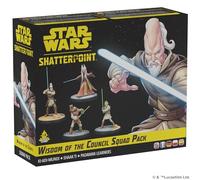 ATOMIC MASS GAMES, Star Wars Shatterpoint: Wisdom of the Council Squad Pack, Tabletop Miniatures Game, Ages 14+, 2 Players, 90+ Minutes Playing Time