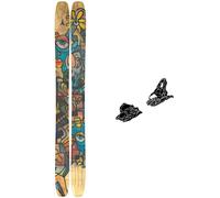 Atomic - Pack Ski Bent Chetler 120 - 184 + Squire 11 120mm Black - Ski