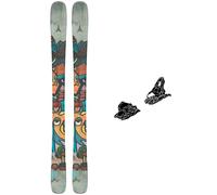 Atomic - Pack Ski Bent Jr 110-130 - 110 + 4.5 85mm Black Anthracite - Ski