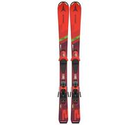 ATOMIC PM REDSTER J2 Ski - Children's ski in red - Ski for children 5-8 years - Children's skis in sizes 100-120 cm - Skis for children including binding with pre-adjustment I red ski