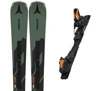 181 cm Atomic Redster Q7.8 Revoshock C Skis With M12 GW Bindings Mid Khaki Size