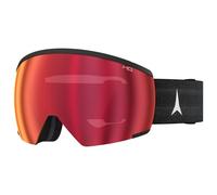 Atomic - Redster WC L HD S2 + YEL Blue HD + Blue HD + Clear - Ski goggles size L, red