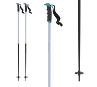 ATOMIC Redster X Ski Poles I Size 125 I Ski Poles with Ergonomic Handle & 60 mm Piste Plate I Robust Ski Poles Made Aluminium I Ski Pole with Adjustable Loop