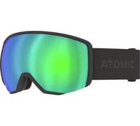 ATOMIC REVENT L STEREO Ski Goggles - Black - Ski Goggles with Anti-Glare - High-Quality Mirrored Snowboard Goggles - Goggles with Live Fit Frame - Ski Goggles with Double Lens