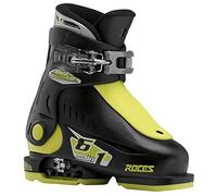ATOMIC Roces Idea Up Children's Ski Boots Adjustable Size, Children's, Skischuhe Idea Up Größenverstellbar, black-lime, 25-29