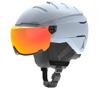 Atomic - Savor Gt Amid Visor Hd Grey Red Hd - L - Helmet w/ visor