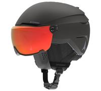 Atomic Savor Visor Photo Ski + Snowboard Helmet Black