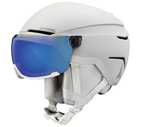 Atomic - Savor Visor Stereo White Heather Blue Stereo - L - Helmet w/ visor