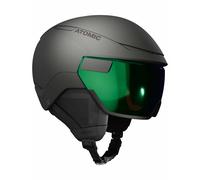 Atomic - Ski helmet with visor - Revent GT Amid Visor HD Black for Men in Wool - Size 55-59 cm Black 55-59 cm