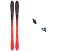 Atomic - Ski touring bindings - Touring ski set Backland 85 Black/Red 2024 for Men in Aluminium Red