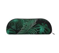 Atomic Stars Pattern Print Receive Bag Makeup Bag Cosmetic Bags Travel Storage Bag Toiletry Receive Bags Pencil Case Pencil Bag, Banana Leaf Green, One Size