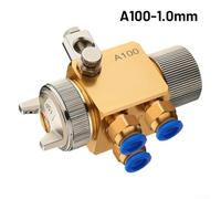 Atomization A-100 Automatic Spray Nozzle for Blister Machines, 0.8/1.0/1.3/2.0mm Sizes, Air Pressure Regulator Compatible with Water-B(1.0MM)