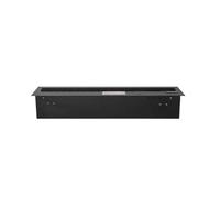 Atomized Fireplace Fireplace with LED Realistic Flame Touch Remote Control Recessed Fireplace Ultra Thin household(Medium)