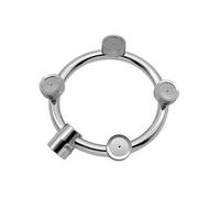 Atomizing Nozzle Stainless Steel Misting Nozzle Sprayer M14x1.5 Thread Garden Hose Splitter for Efficient Saving Application