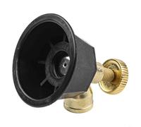 Atomizing Sprinkler for Outdoor Agricultural Use with Adjustable Flow Control and Wind Resistant Integrity