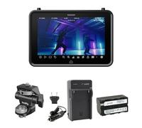 Atomos Shogun 7 inch HDR Monitor-Recorder, Supports 6K RAW with Waith Power Battery and Charger Combo and SmallRig Swivel and Tilt Adjustable Monitor ARRI-Style Mount (Essential Bundle Set)
