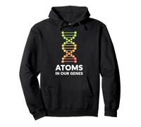 Atoms In Our Genes DNA Helix Graphic Design Pullover Hoodie