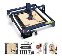 ATOMSTACK A5 M50 Pro Laser Engraving Machine with F3 Protection Plate and R3 Pro Laser Rotary Roller, 40W Offline Laser Engraver, DIY Laser Cutter Laser Engraving for Wood Metal Acrylic Leather